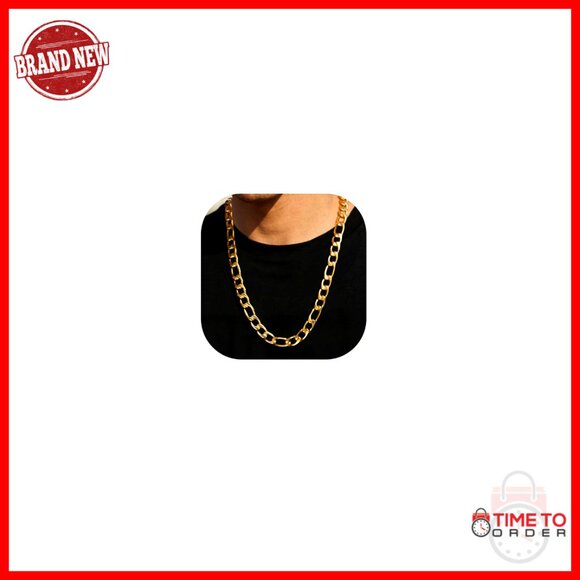 Other - Stainless Steel Figaro Chain Necklace Unisex 18-30 Inch 3-12mm Width